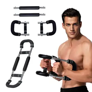 Twister Arm Trainer Exerciser 2025 New Portable   Adjustable Spring Workout Bar, Forearm Triceps Chest Enhanced Exercise Strengthener, Upper Body Strength Training Machine Home Fitness Equipment