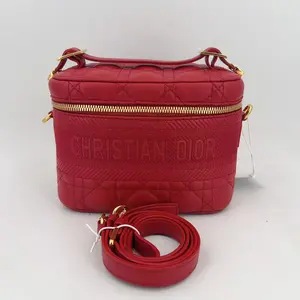 Pre-owned Dior leather Crossbody Bags Christian Small DiorTravel Vanity Case