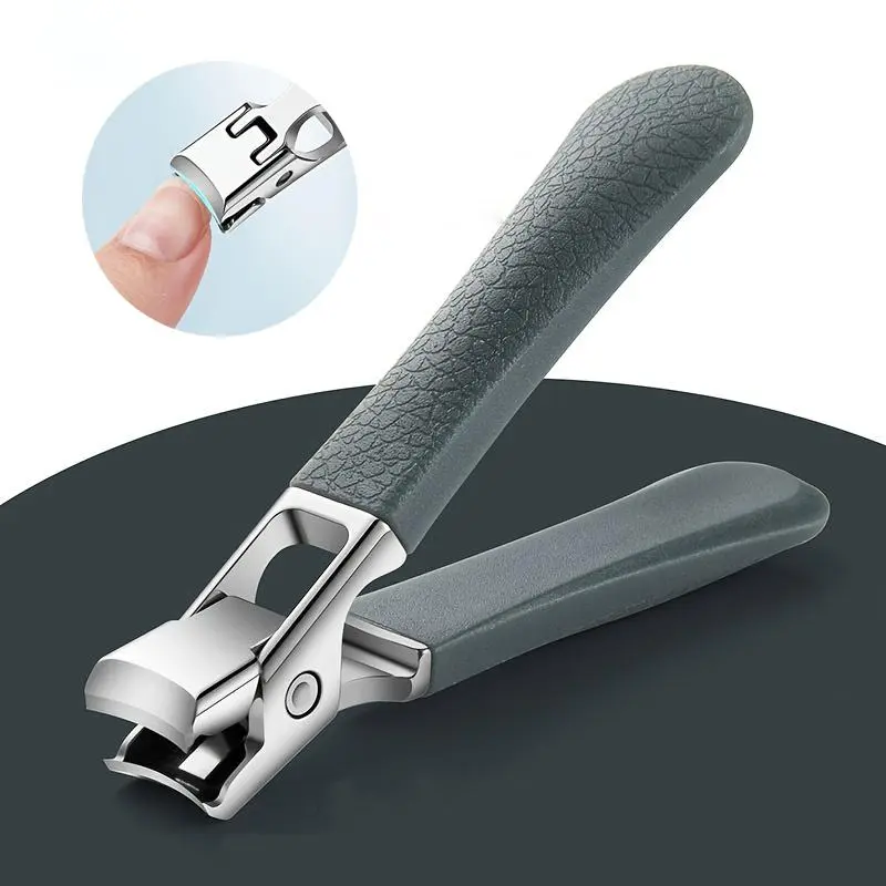 Sharp Nail Clipper, Large Opening Nail Clipper Toenail Trimmer with Comfortable Grip, Long Handle Fingernail Clipper for Adult Men Women Seniors, Valentine's Day Gift, Nail Supplies, Manicure, Nail Care Tool, Nail Cutter