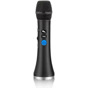 YF79   Microphone, 20W Portable Karaoke Machine with 2 Mic Duet, 10H Playtime,  Dynamic Mic for Live Streaming, Party,  Karaoke, Compatible with iOS/Android Phones