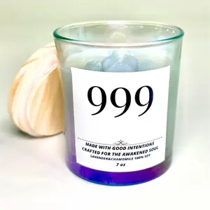 999 Angel Number Candle