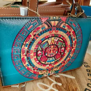 Artisanal Leather Hand Bag - High-Quality Handmade Design with Spacious Interior & Sturdy Straps for Everyday Use