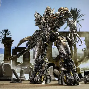 YOLOPARK Megatron Transformers Toys Revenge of The Fallen Action Figure - Diecast Version,AMK PRO Series 8.66 Inch Highly Articulated Transformers Model Kit for Ages 15 and Up,No Converting