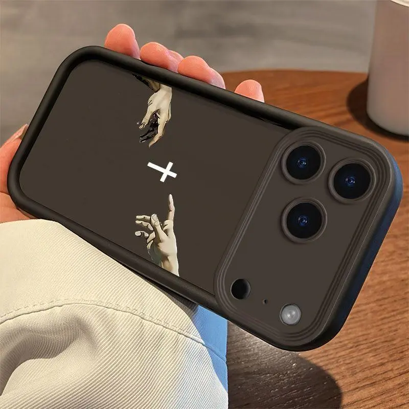 Phone Case - This Innovative TPU Phone Case Designed to Prevent Drops Features a Unique Cross Pattern And Is Compatible with The for iPhone 17 E Air Pro ProMax iPhone16 15 14 Plus 13 12 Mini 11 X XS XR