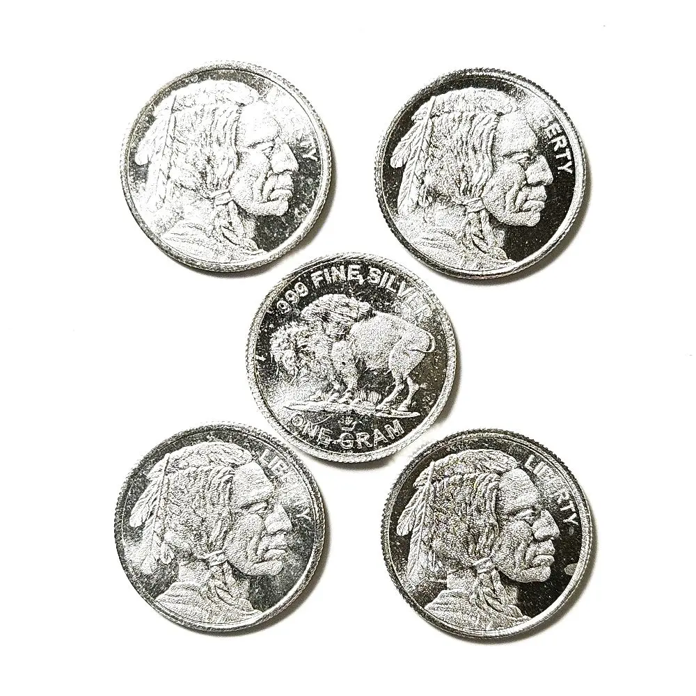Buffalo 5x 1g Charm Buffalo 5x 1g Charm