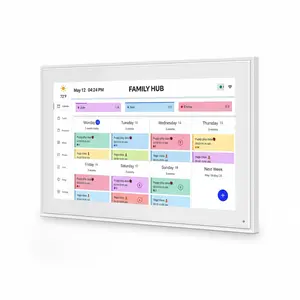 15-inch Wall Planner Digital Calendar, Photo Frame, & Chore Chart, Smart Touchscreen Interactive Display for Family Schedules – Wall Mount Included, Great for Organizing Your 2026 Calendar