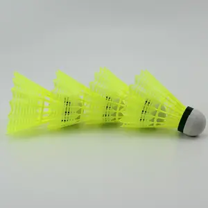 12 Pack Composite Cork Badminton Balls, Elastic and Durable, Indoor Outdoor Training, Nylon, Sports Events, Holiday Gifts, Badminton Shuttlecock