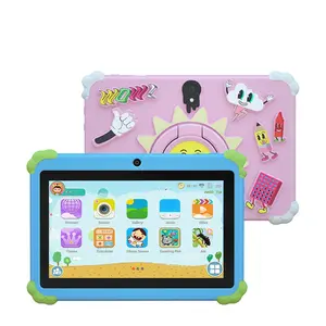 7 Inch Kids Tablet PC Android 13.0 4GB 64GB, Dual Camera 2mp+5mp, WiFi Bluetooth-compatible, Shockproof Case, Parental Control, Ideal Gift, Screen Protection, Touchscreen Tablet, Wireless Tablet #GLOBAL PICKS
