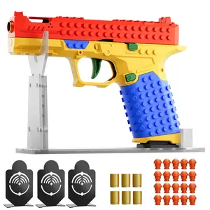 BAZILBAZOS summervibes Tactical DIY Building Block Handle Set – Multiplayer Strategy Collaborative Toy for Outdoor Team Activities & Festival Gift Essential