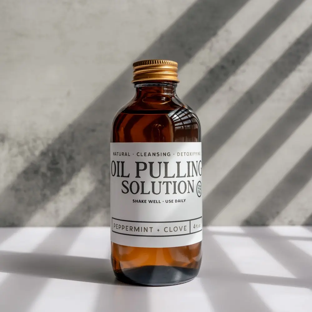 Oil Pulling Solution – Natural Oral Detox for Fresh Breath & Healthy Gums - 100% Coconut Blend with Neem Oil Oil Pulling Solution – Natural Oral Detox for Fresh Breath & Healthy Gums - 100% Coconut Blend with Neem Oil