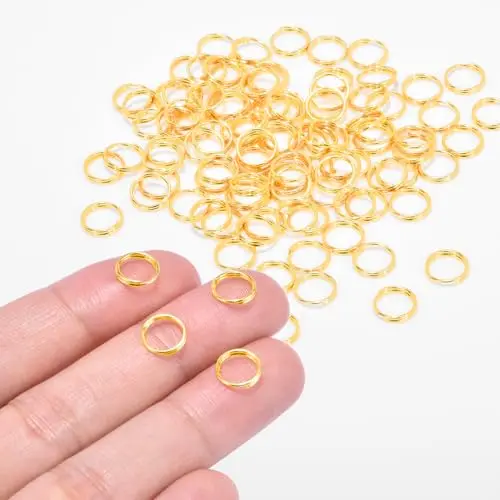 8mm Outter Dia.;6.4mm Inside Dia. Gold