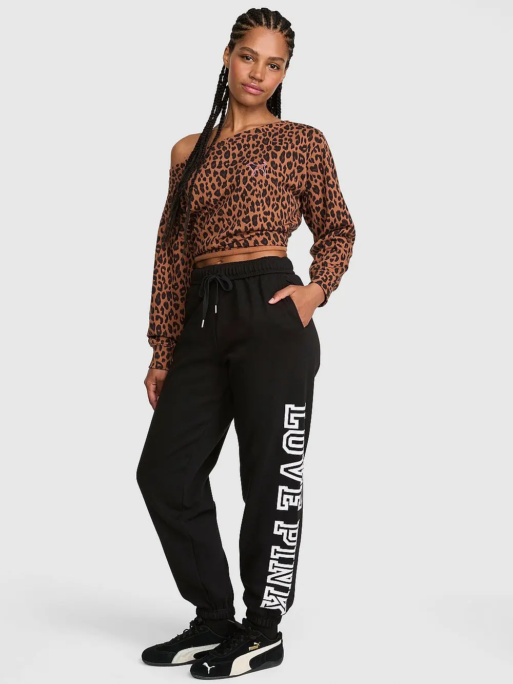 PINK Logo Campus Sweatpants (XS - XXL)
