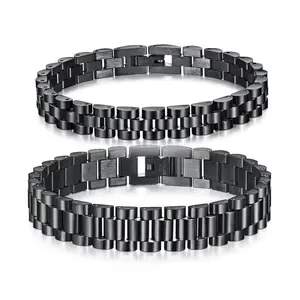 Men’s Stainless Steel Titanium Steel Bracelet,Magnetic Clasp