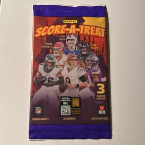 2 Packs - 2025 SCORE A TREAT FOOTBALL PACK  or 2 BASKETBALL 2024-25