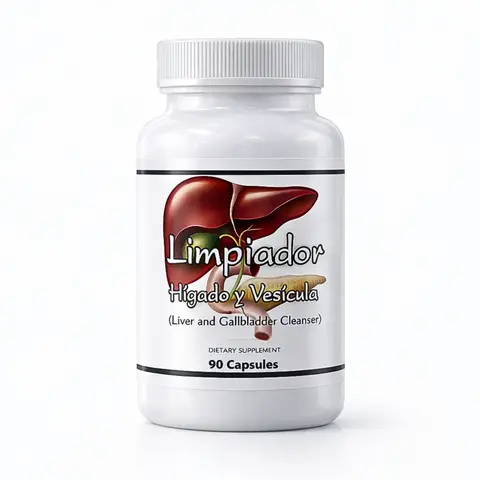 Limpiador Hígado y Vesícula, Boldo & Milk Thistle Extract, Dietary Supplement, 90 Capsules