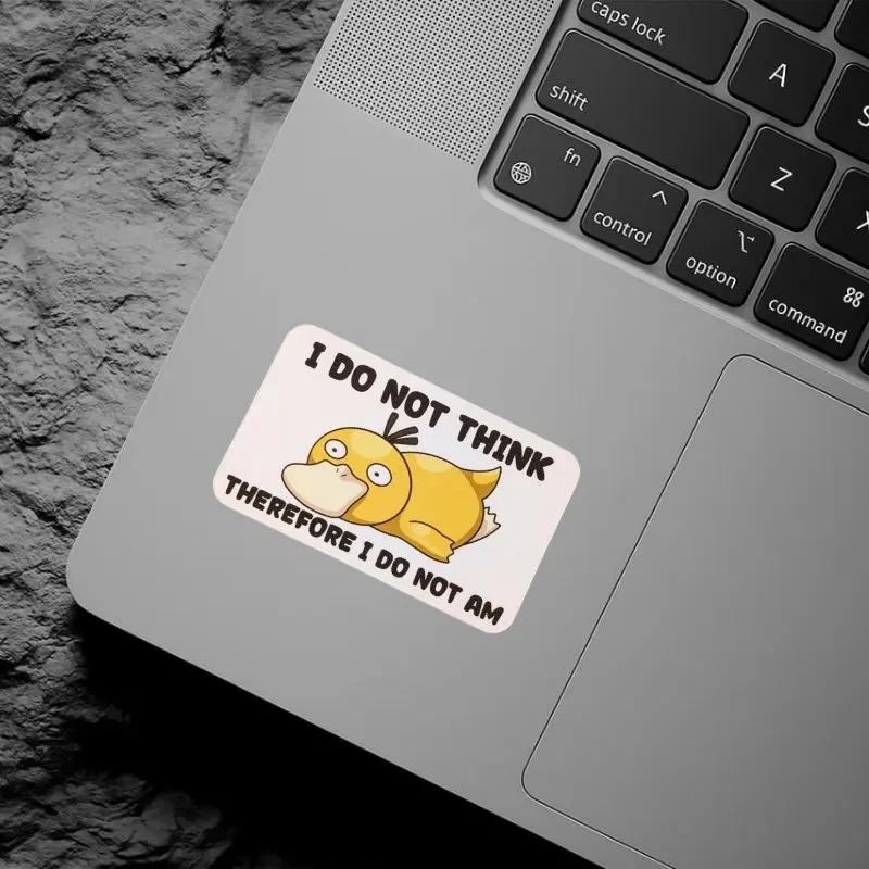 Duck Peeker Peeking Sticker / Bumper Window Vinyl Decal Anime Sticker | Waterproof Vinyl Decal for Laptop, Water Bottle, Car, Gamer Gift Car Decorations