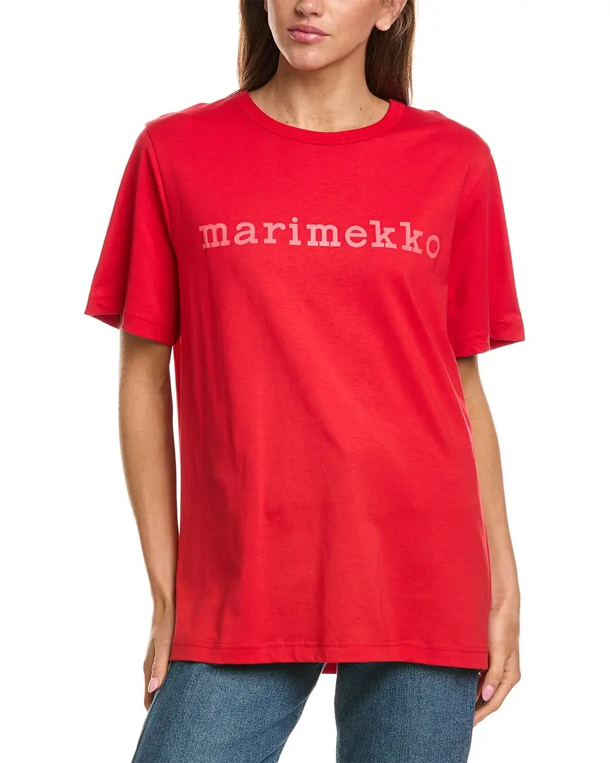 Marimekko Vihne Logo Placement Shirt