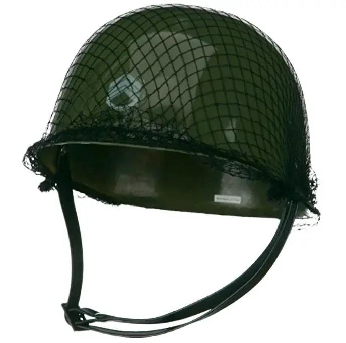 Army Helmet - Green - Costume Accessory - Child Size Halloween Cosplay