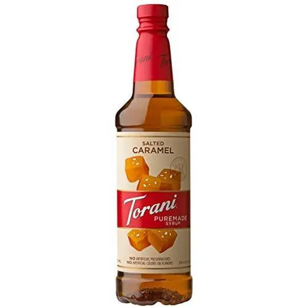 Torani Puremade Syrup, Salted Caramel, 25.4 Ounces, Kosher Cerified