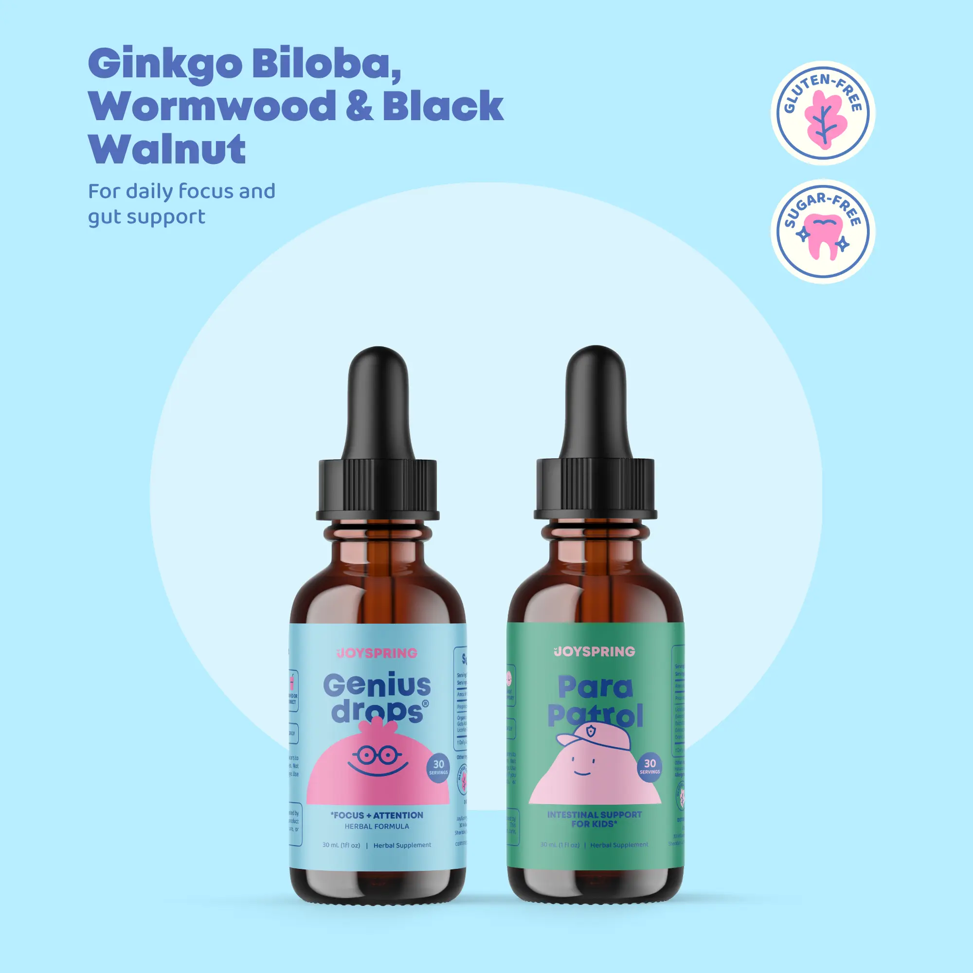 Brain & Gut Harmony Duo – Focus and Everyday Balance Support