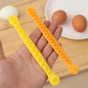 2pcs Egg Cutter, Flower-Shaped Egg Cutter, Fancy Carving Lace Egg Slicer, Carving Lace Cutting Wire Egg Cutter, Kitchen Utensils Gadgets, Kitchenware, Perfect for Breakfast and Brunch, Ideal Gift for Christmas