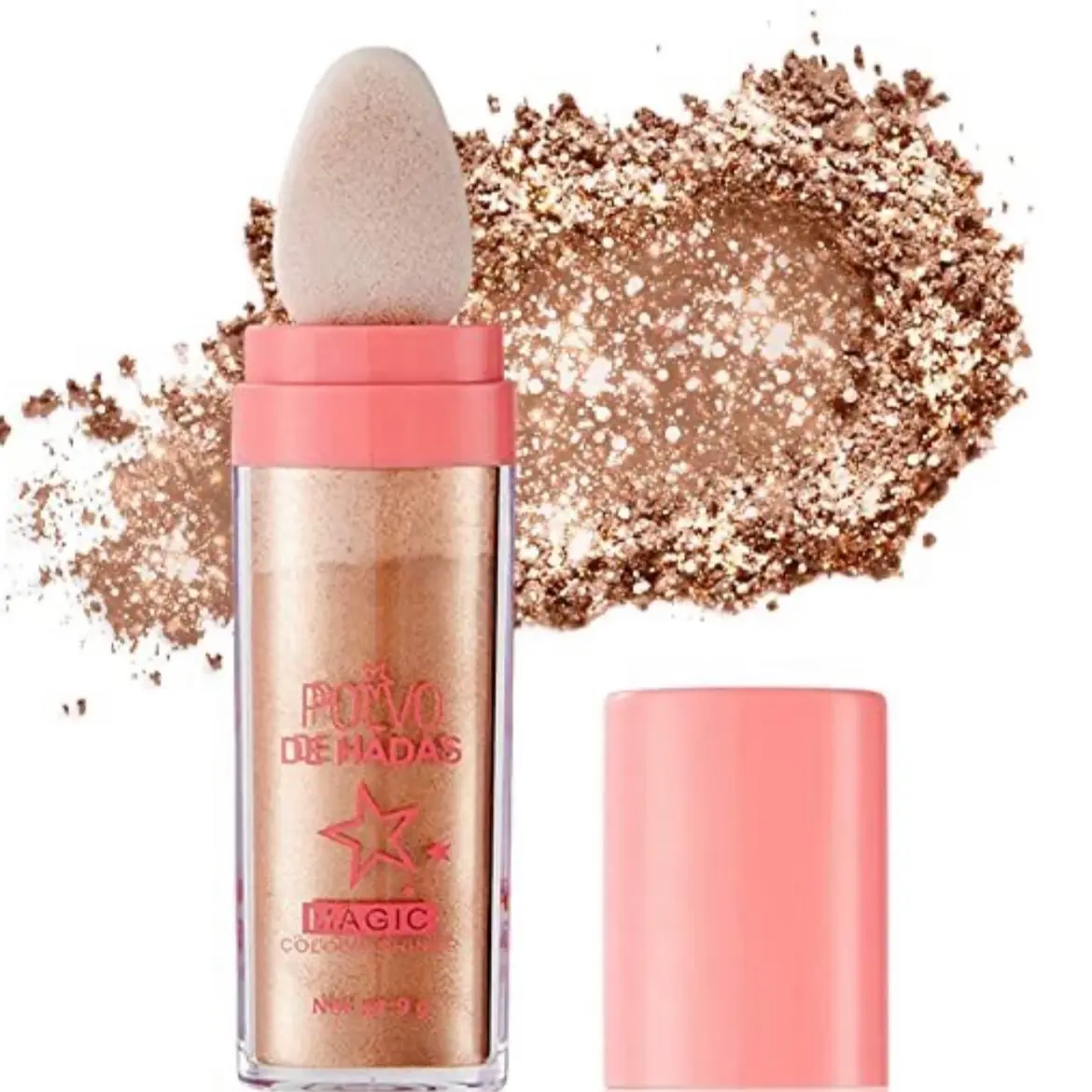 Gold body powder