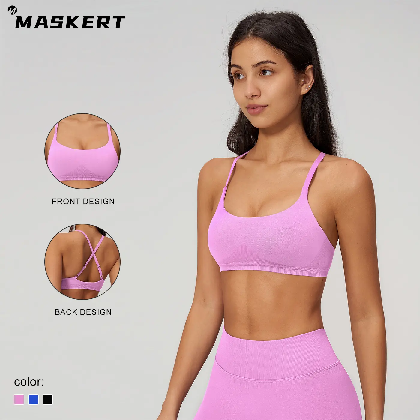 MASKERT Women Flare Pants Butt Lifting Yoga Flare Pants Workout Flare Pants Gym Pants Women Fitness Pants Bell Bottom Pants Wide Leg Pants Running Cycling Hiking Pilates Dance Training Tennis Volleyball Outdoor Sports Activewear Pants tiktokshopbacktoscho