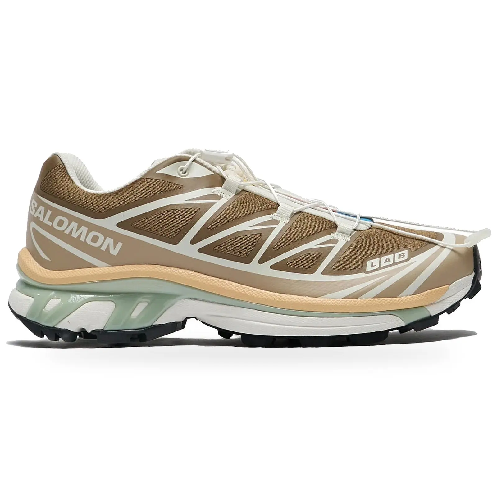 Salomon XT-6 Coyote Brown Sahara Sun Mens' Sneaker Chunky Athletic Hiking Sports Training Comfort Shoe shopping, All Season, Chunky Sole, Unisex Fit, Female Sizes low top