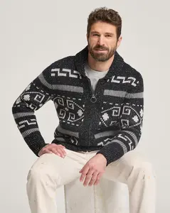 Pendleton "The Original Westerly" Black Donegal sweater