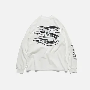 BLAZE L/S - VINTAGE WHITE / BLACK