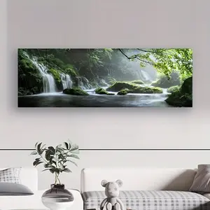 Unframed Forest and Natural Landscape Oil Painting  Print for Living Room Abstract Canvas Wall Art -Home Office Decor Poster Decoration Ornaments Artistic Photo Canvas Art Print for Living Room Home  Decor Abstract Wall Art Ornaments Artistic Photo Fall