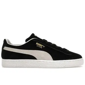 Puma Men's Suede Classic XXI Black White, from StockX