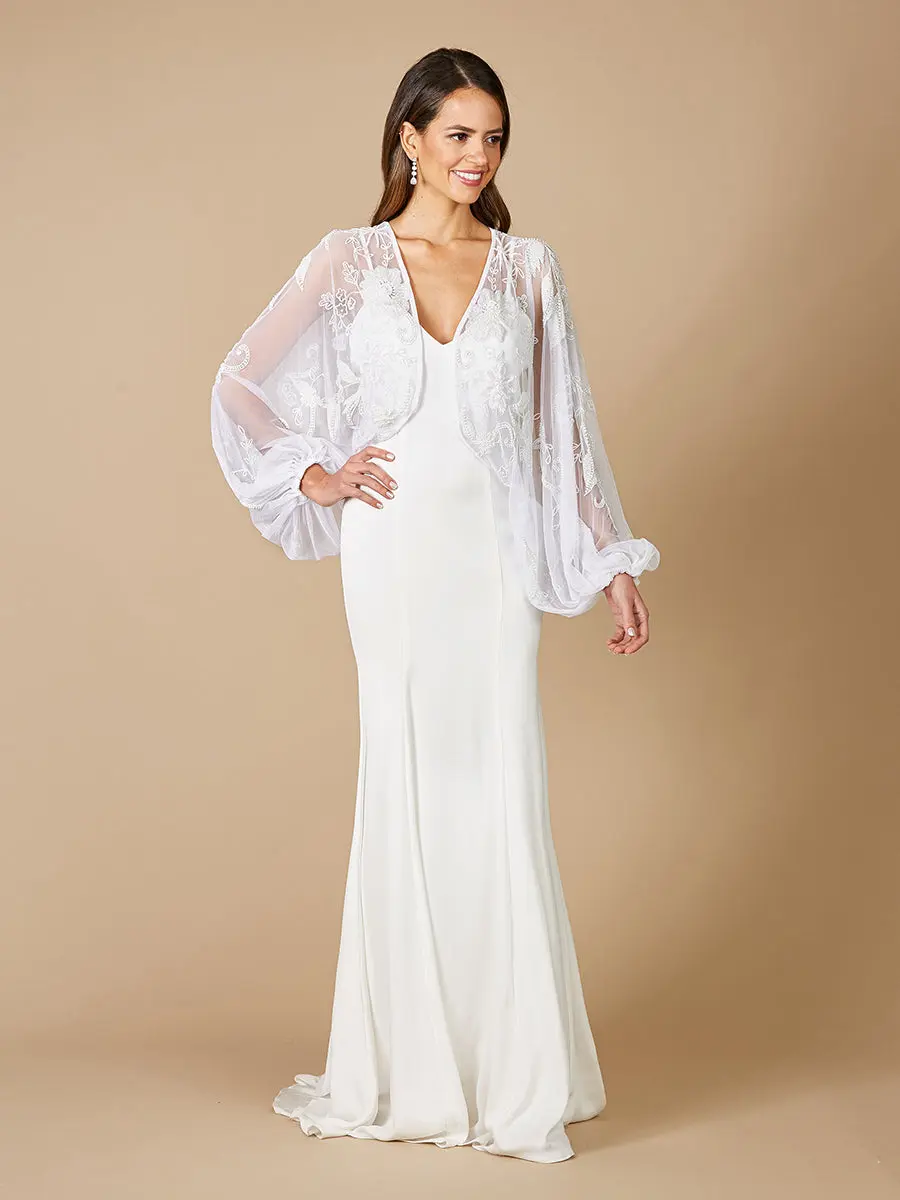 Gillian Beaded Bridal Jacket