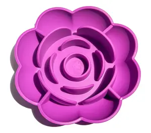 Spot n Knot Pet Slow Feeder Bowl Flower