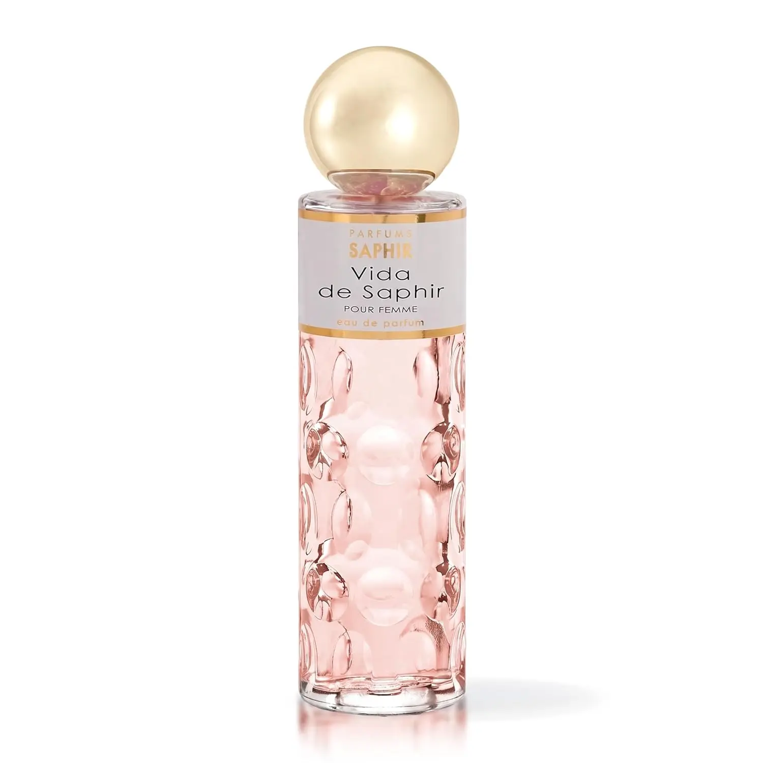 Parfums Saphir Vida Women’s Eau de Parfum Spray, Sweet Vanilla Gourmand Perfume, 200 ml