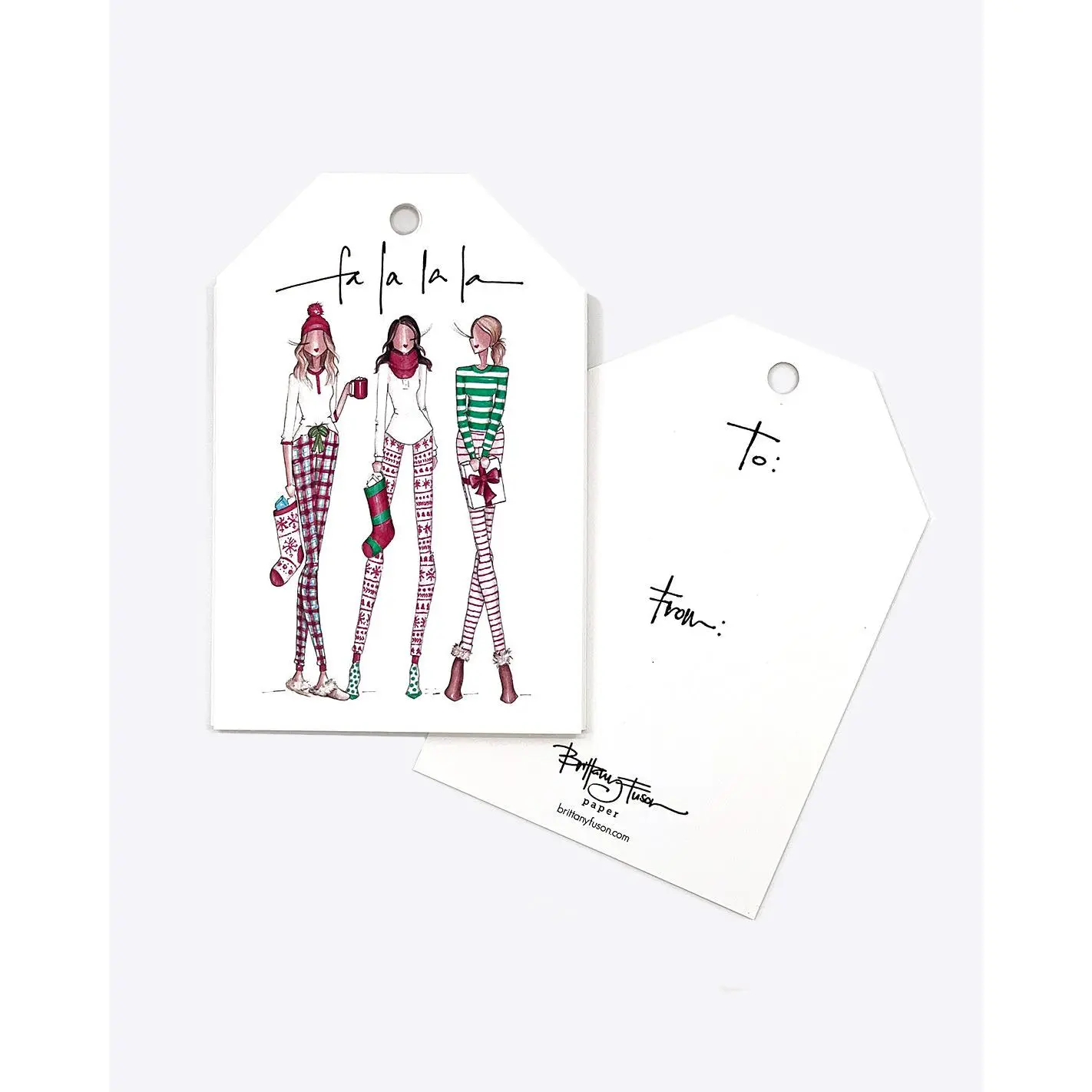 PJ Gift Tag