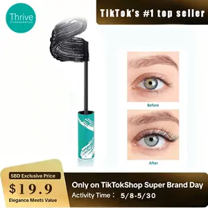 Tubing Mascara for Volumizing &Lengthening Lashes , Made With Tubing Technology For The Look Of Lash Extensions, Clump & Flake Free, Vegan & Cruelty-Free, Soft Black