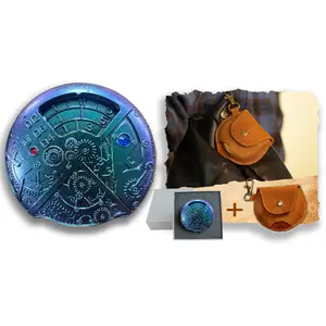 Mechanical Dice Spinner Dice Roulette Dice DND Dice Dungeons and Dragons Spinner Dice Role Playing Dice with Gift for Shadowrun, Pathfinder, Savage World, Warhammer and TRPG Dice