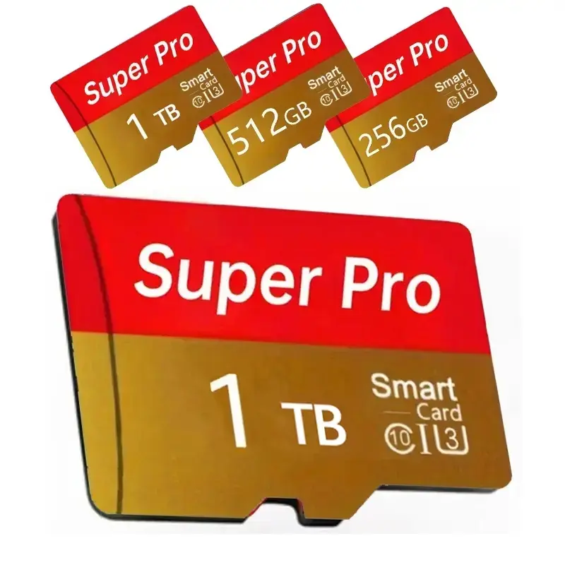 Micro SD card with adapter, compatible with outdoor camera data, PC storage, supports car GPS routes and sports video recording, holiday gifts
