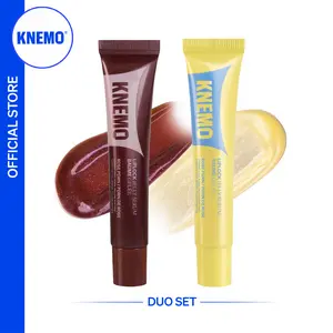 [KNEMO OFFICIAL] Limited Edition Bungeoppang Duo Lip Balm - Hydrating Serum, Conditioning, Moist, Tinted, Pocket-Sized Lip Treatments for Skincare