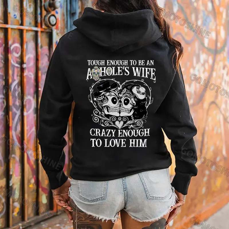Tough enough to be an a*hole's wife Valentine gift T-Shirt, Sweatshirt, Hoodie