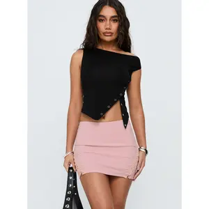 Dupont Mini Skirt Blush Pink