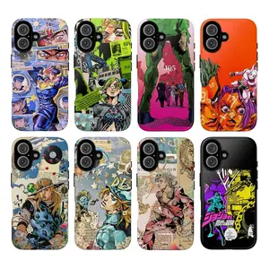 Jojo Anime Phone Case, Phone Cover For iPhone 17 16 15 14 13 12 11