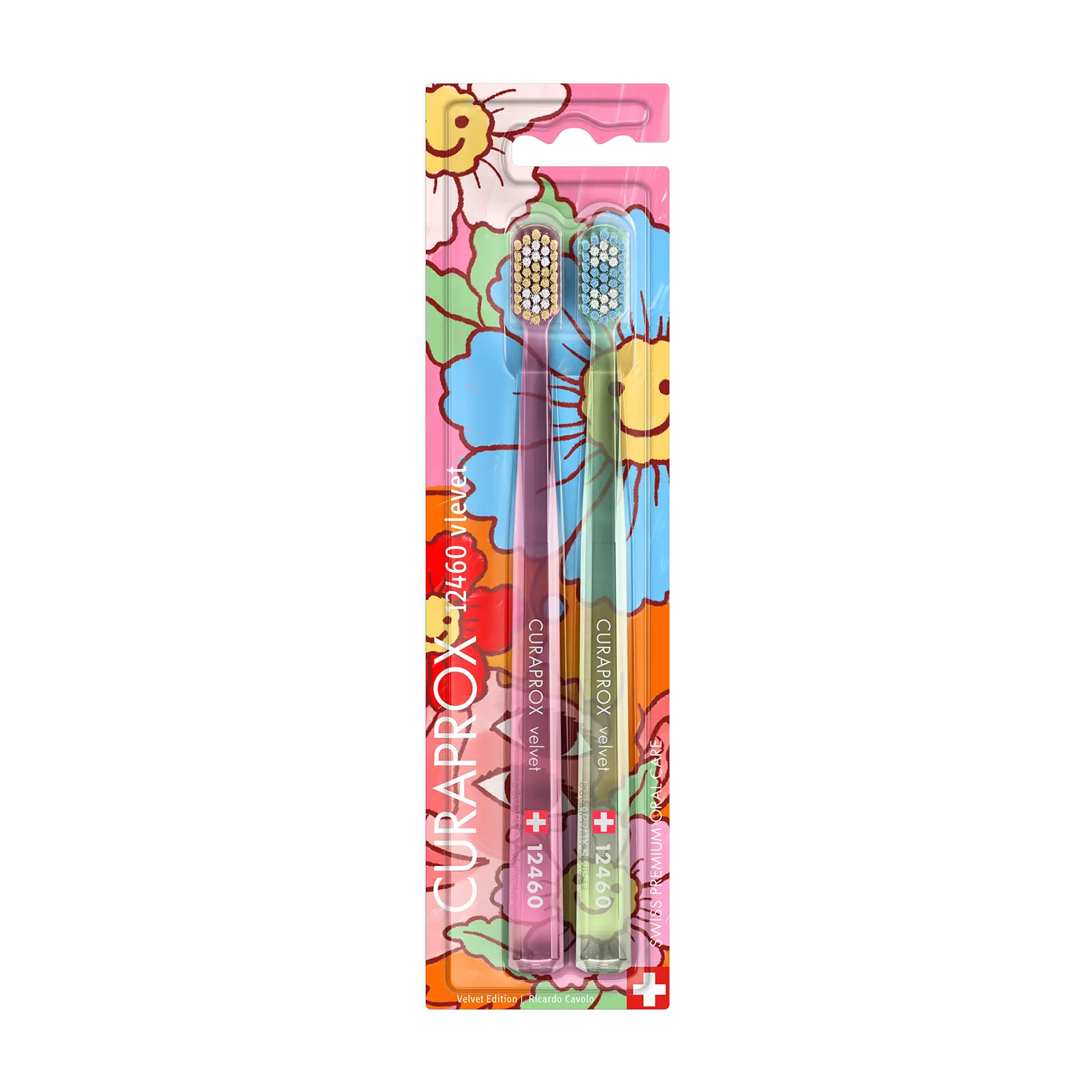 CS 12460 Velvet Edition 2025, 2 pcs, Ultra Soft & Gentle Toothbrush