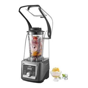 summervibes VEVOR Blender for Smoothies, 135 oz 1400W, Professional Blender with Powerful Motor, Multi-Functional Food Processing Blender with Noise Cover for Smoothie/Milkshake/Juice, Fits for Kitchen, Pc Cup