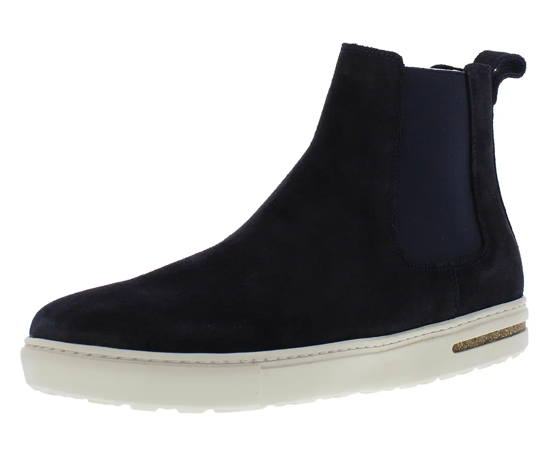 Men's Birkenstock Bend Chelsea Suede Leather Ankle Boots - Unisex Slip-On Comfortable Casual Shoes, No Unnecessary Stiffness