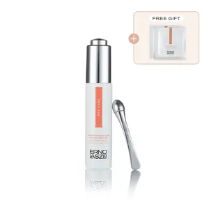 Bioactive Eye Serum with Cooling Metal Eye Roller + Free Eye Masks, 360 Plumping, Soothing Eye Serum, Powered by Peptides + Botanicals