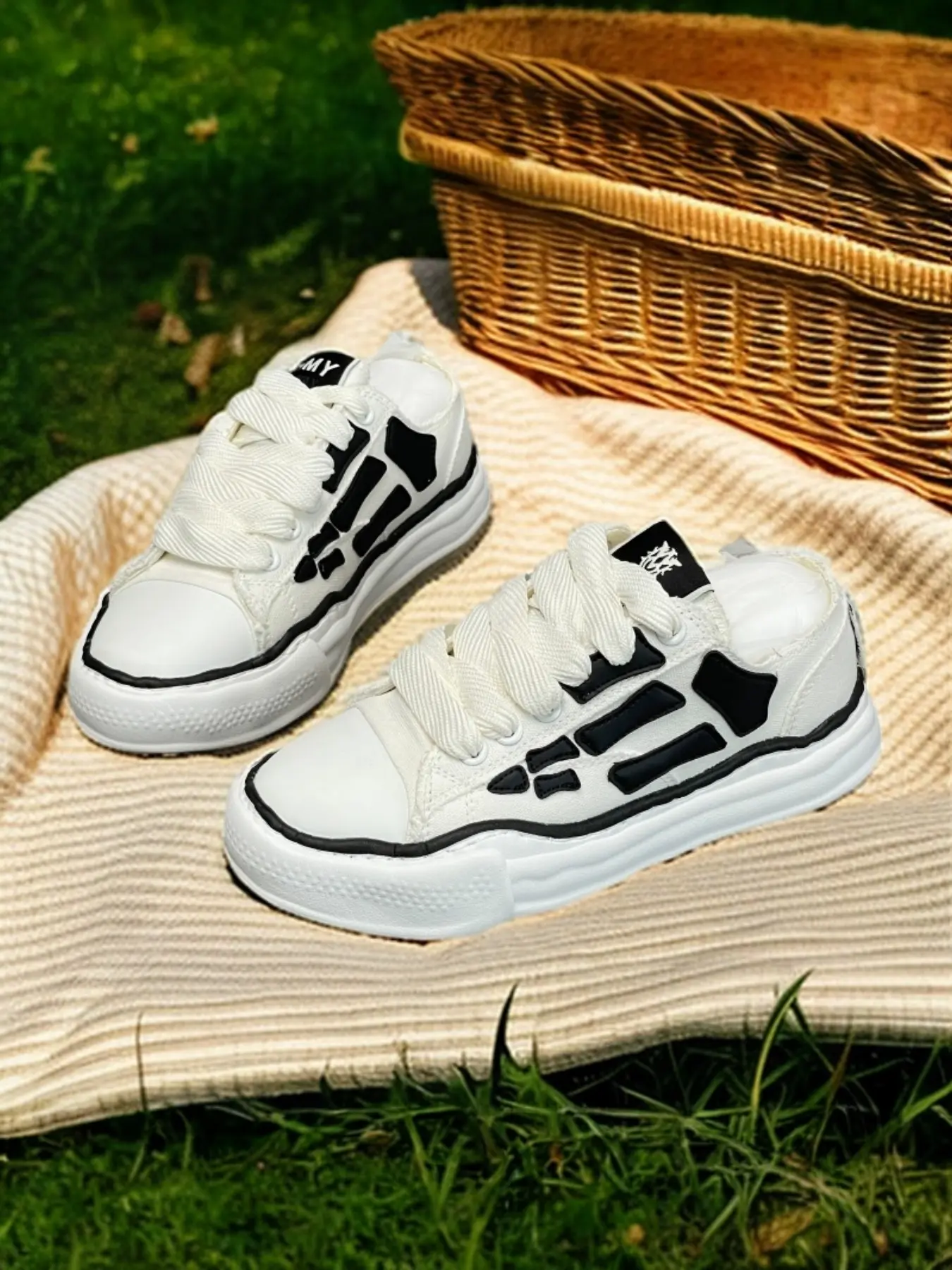 Vintage Dissolving Textile Shoes Unisex Thick Rubber Sole Height Increasing Casual Low Top Trainer Sneakers Walking Shoes, Comfortable and Stylish Footwear for All Seasons