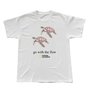 Sea Turtle Ocean Graphic T-Shirt, Coastal Beach Nature Vintage Unisex Summer Tee