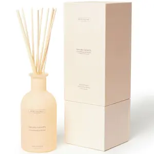 Benevolence LA Reed Diffusers for Home - Champagne & Peony | Luxurious Home & Bathroom Decor | Long-Lasting Scent Diffuser for Home - Malibu Sands Collection